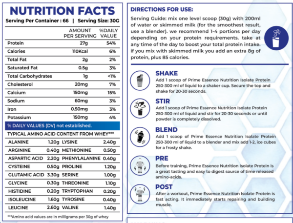 Isolate Protein(Chocolate Flavour) - Image 4